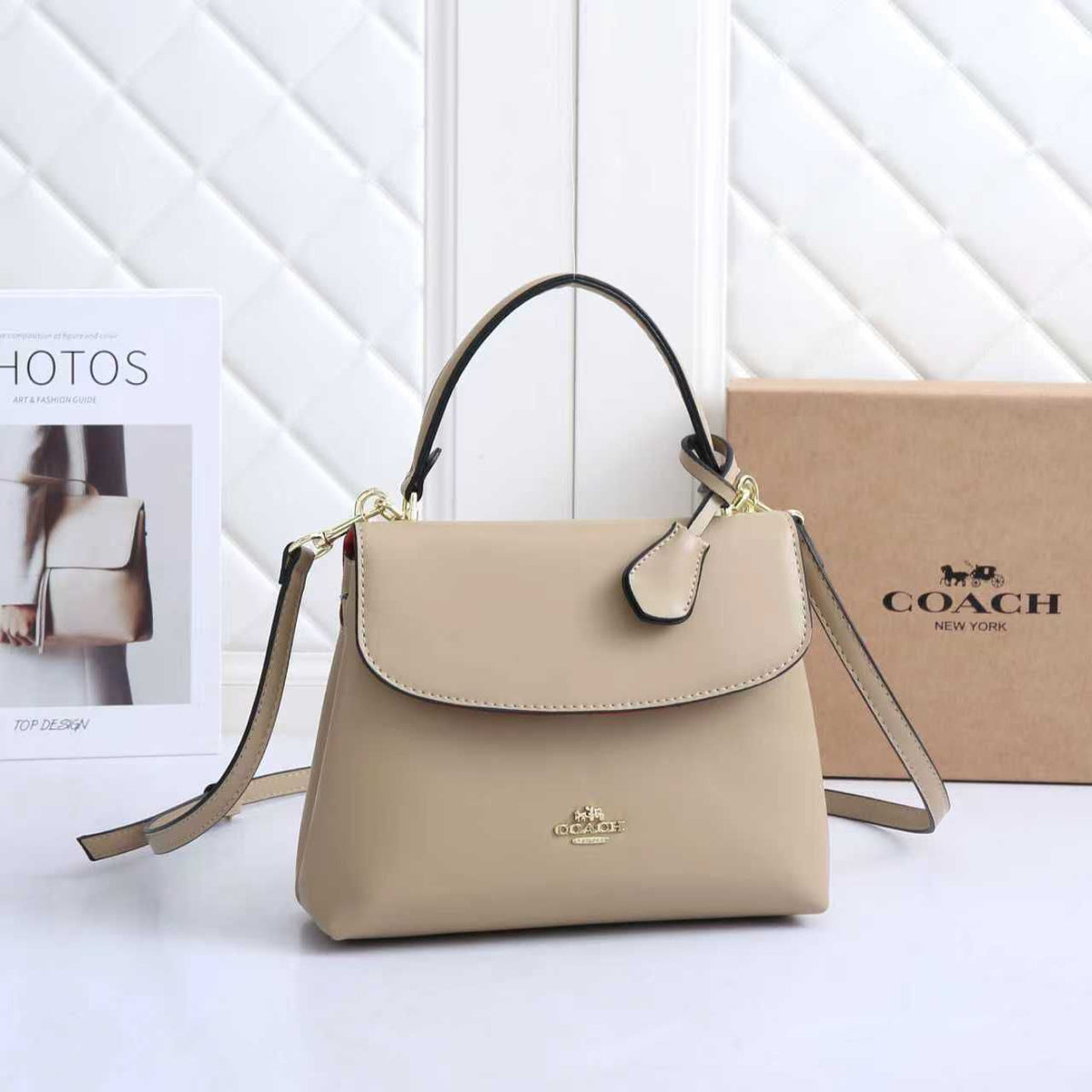 Coach Bag | Emory Top Handle Coffee