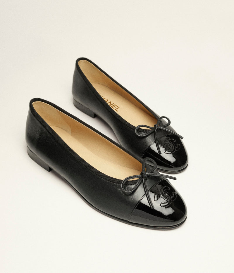 Chanel Women's Two-Tone Ballet Flats