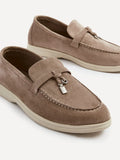 Loro Piana Women's Loafers | Babouche Charms Walk Alette Mocha