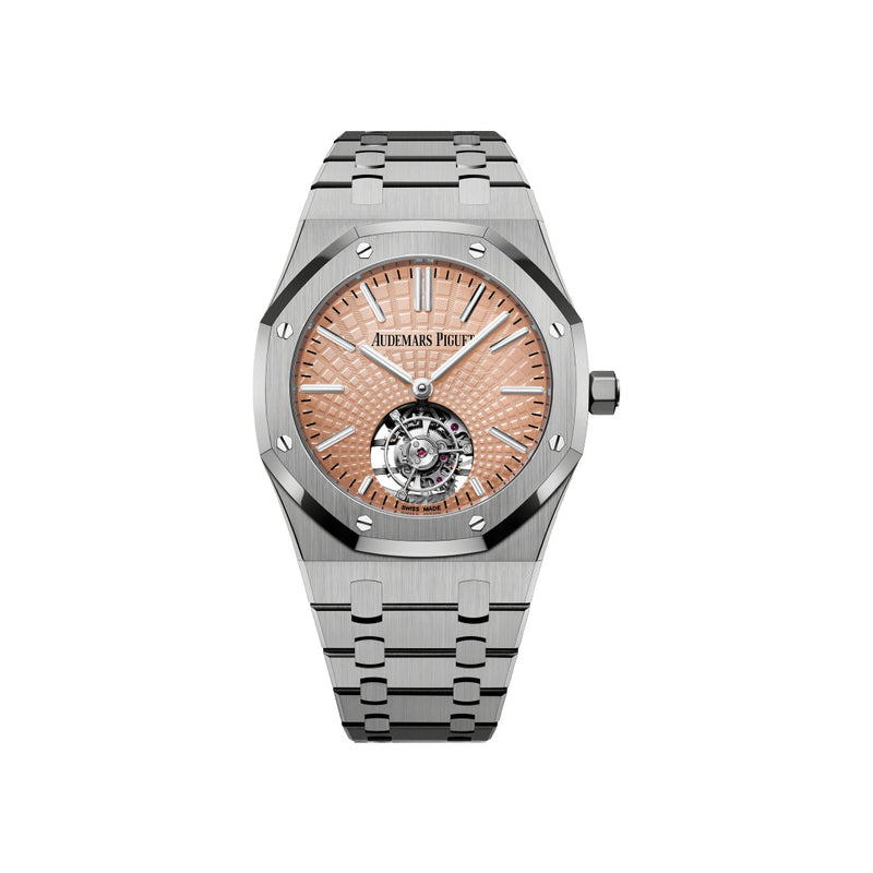 Audemars Piguet | Royal Oak Flying Tourbillon Salmon Dial