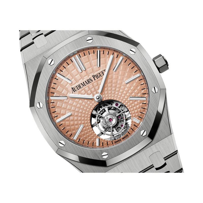Audemars Piguet | Royal Oak Flying Tourbillon Salmon Dial