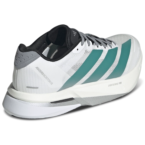 Adidas Adizero Boston 13 White Pure Teal