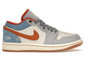 Air Jordan 1 Low 'Wolf Grey / Rust Orange / Denim Blue'