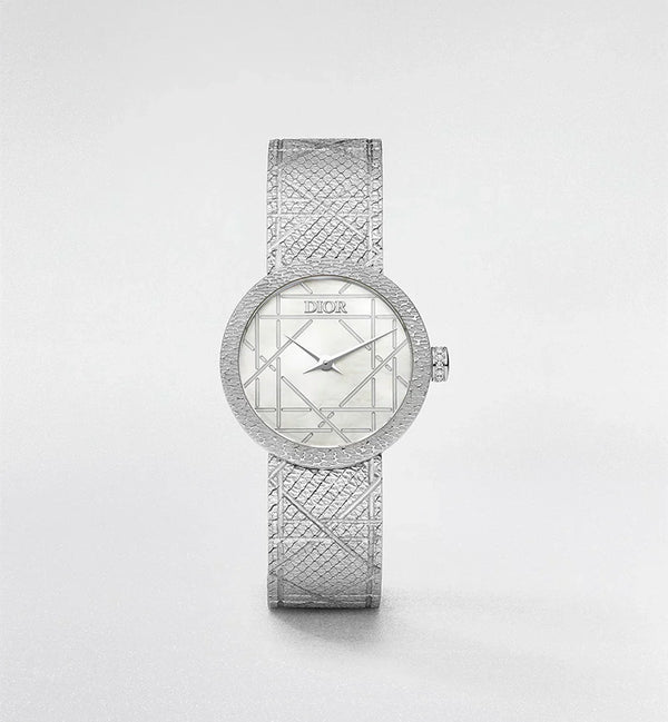 La D My Dior Ø 25 MM, Steel and Mother-of-Pearl| Women's