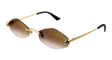 Cartier Eyewear Panthère geometric-frame sunglasses