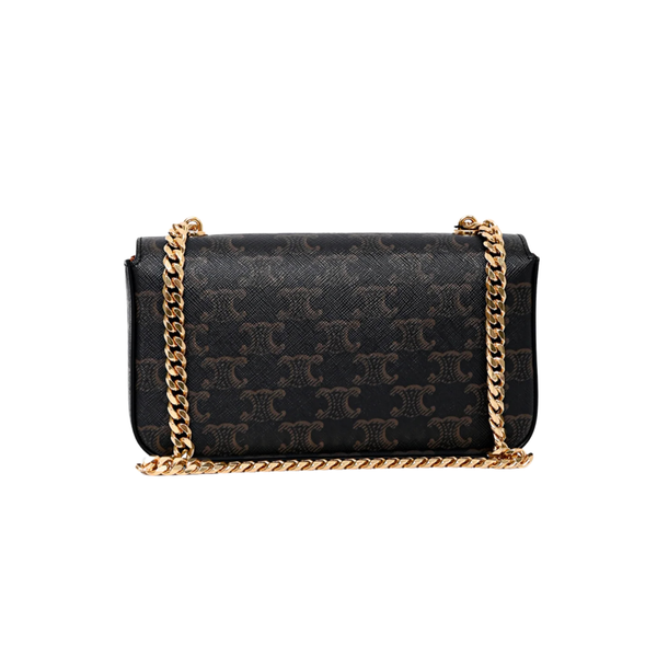 Celine Bag | Cuir Triomphe Chain Shoulder Tan Brown