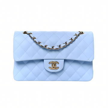 Chanel Bag | Classic Double Flap 20S Blue