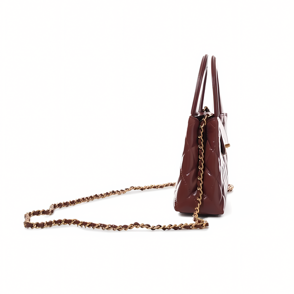 Chanel Bag | Coco Handle Mini Flap Quilted Lambskin