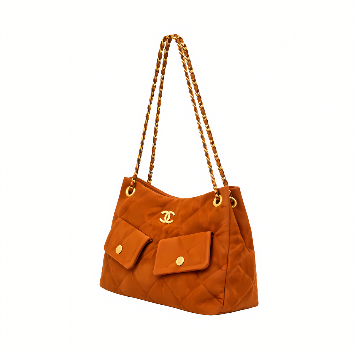 Chanel Bag | 25 Small Hobo Bag Suede Dark Brown