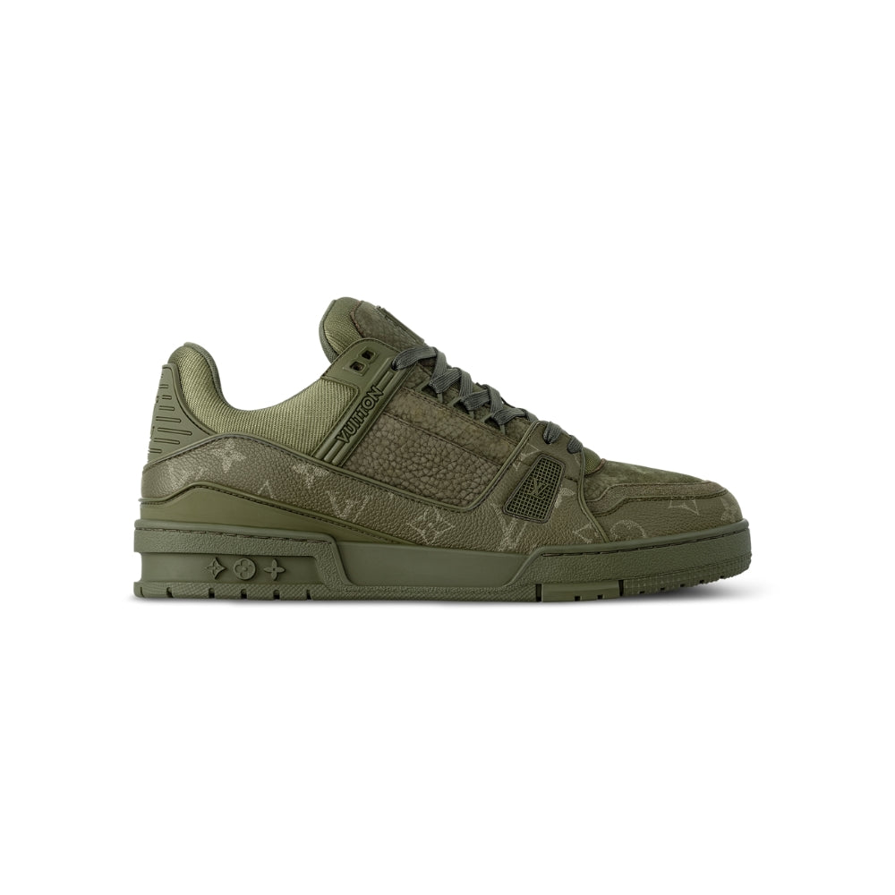 Louis Vuitton LV Trainer Maxi Sneaker – Luxury Green Calf Leather (Men’s)