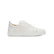 Christian Louboutin Low-Top Sneakers – Pure White Calf Leather