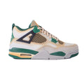 Air Jordan 4 Retro Custom 'Volt Green / Forest Green / Cream'