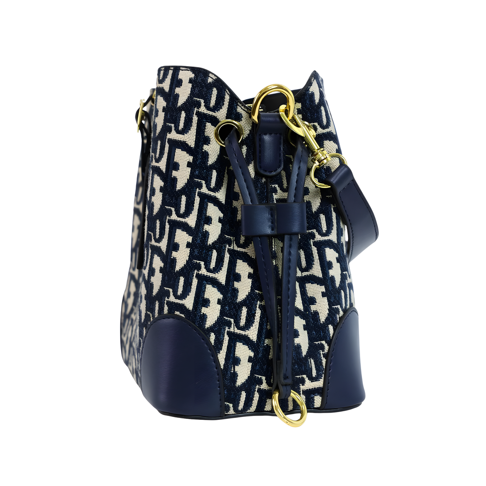 Dior Bag | Small Diorstar Bucket Blue