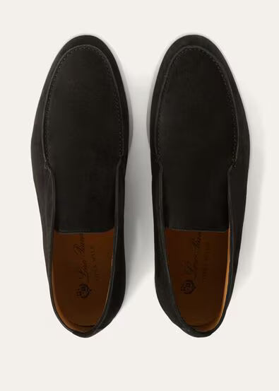 Loro Piana Loafers | Open Walk Ankle Boot Black