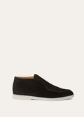 Loro Piana Loafers | Open Walk Ankle Boot Black
