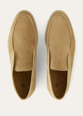 Loro Piana Loafers | Open Walk Ankle Boot Light Wood Smoke