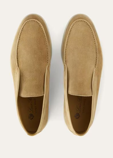 Loro Piana Loafers | Open Walk Ankle Boot Light Wood Smoke