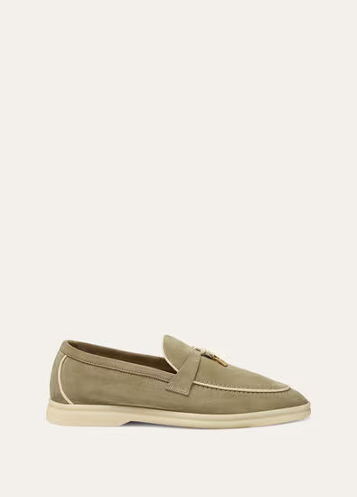 Loro Piana Women's Loafers | Summer charms Walk Dried Taragon
