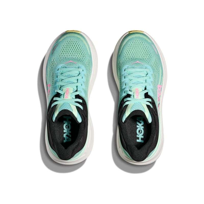 HOKA Bondi 9 Blue Spark & Mint Fluorite