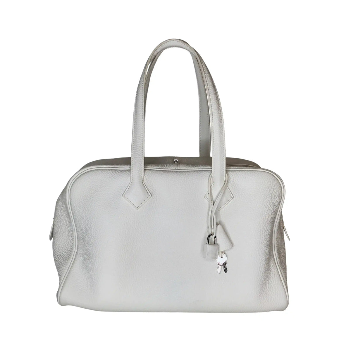 Hermès Bag | Victoria II 35 Fourre Tout White