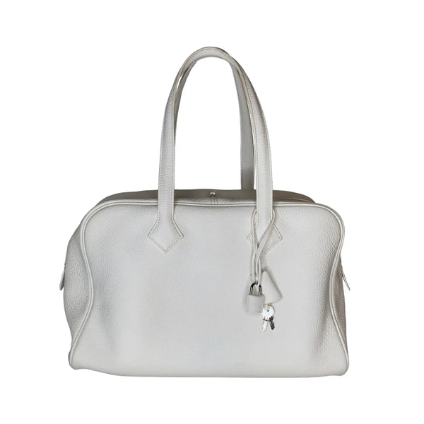 Hermès Bag | Victoria II 35 Fourre Tout White