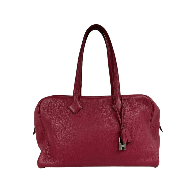 Hermès Bag | Victoria II Fourre Tout in Rouge