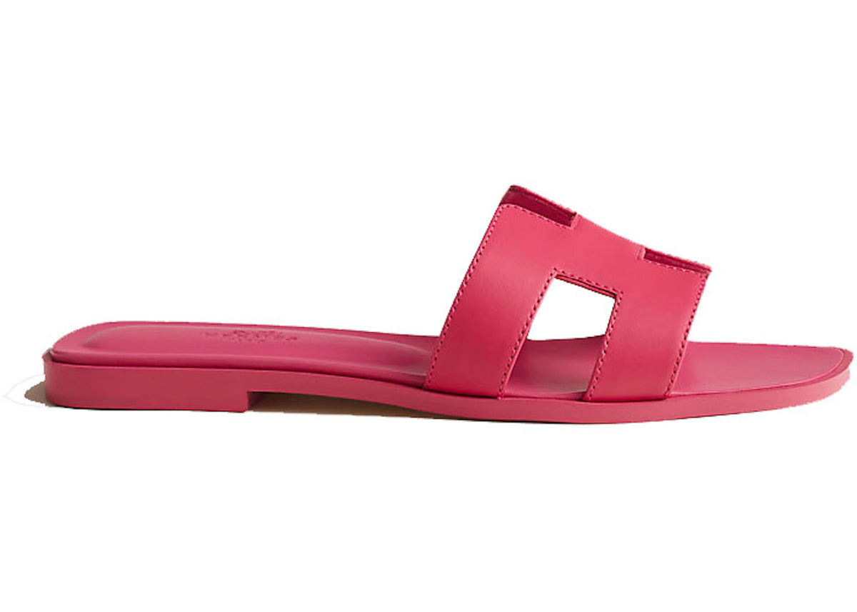 Hermès Oran Sandal Pink Leather