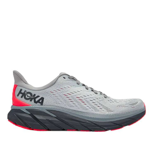 Hoka One Clifton 8 Sharkskin Diva Pink