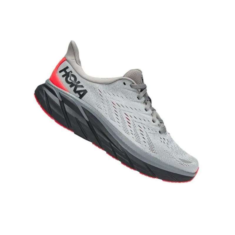 Hoka One Clifton 8 Sharkskin Diva Pink