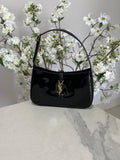 YSL Bag | Le 5À7 Patent Leather Black