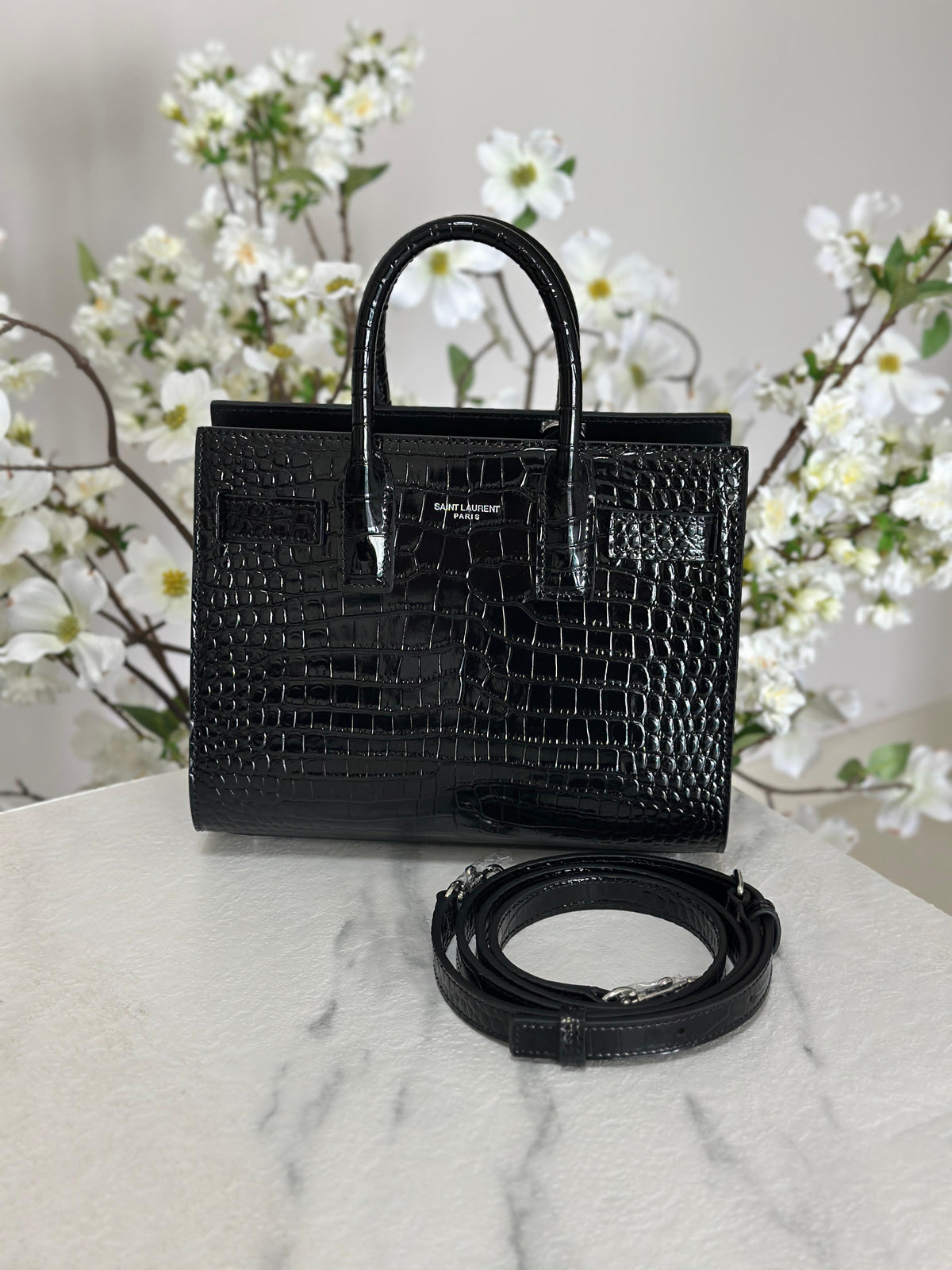 YSL Bag | Sac de Jour Shiny Black