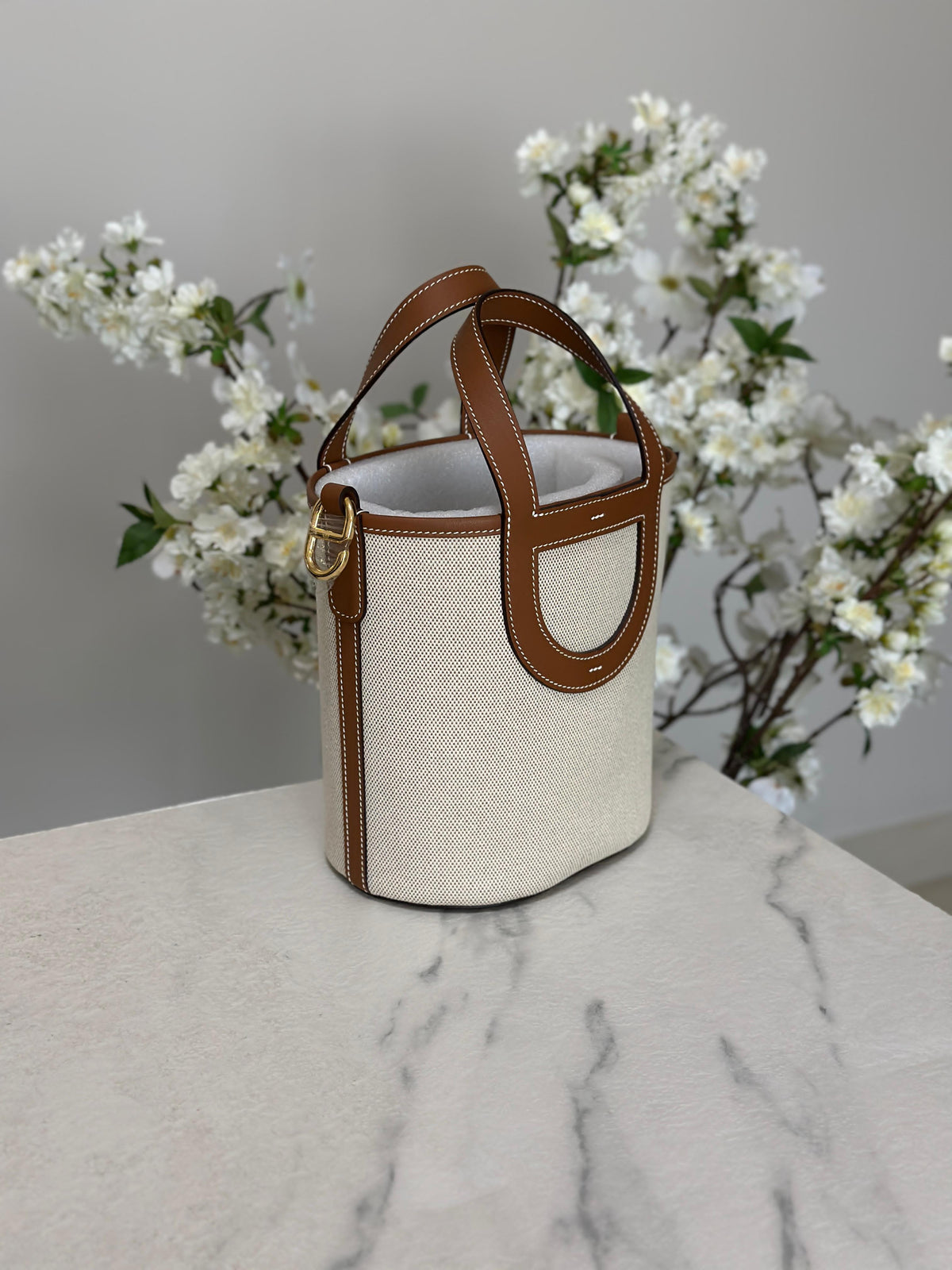 Hermès Bag | In-the-Loop 18 Vermillon White Brown