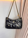 Chanel Bag | 25 Small Hobo Bag Suede Black