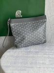 Goyard Goyardine Conti Pouch in Grey