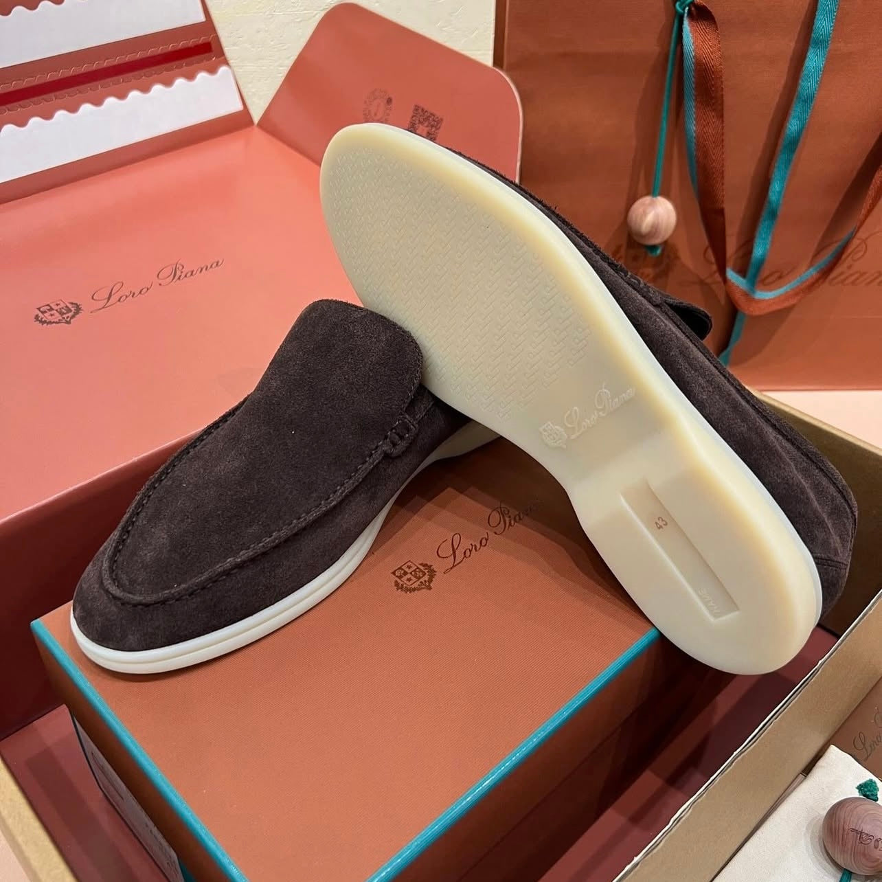 Loro piana summer walk - Winter Sweater Scarosso Brow