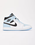 Air Jordan 1 Mid 'Ice Blue / White / Black'