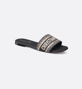 Christian Dior Dway Logo Slide Sandals