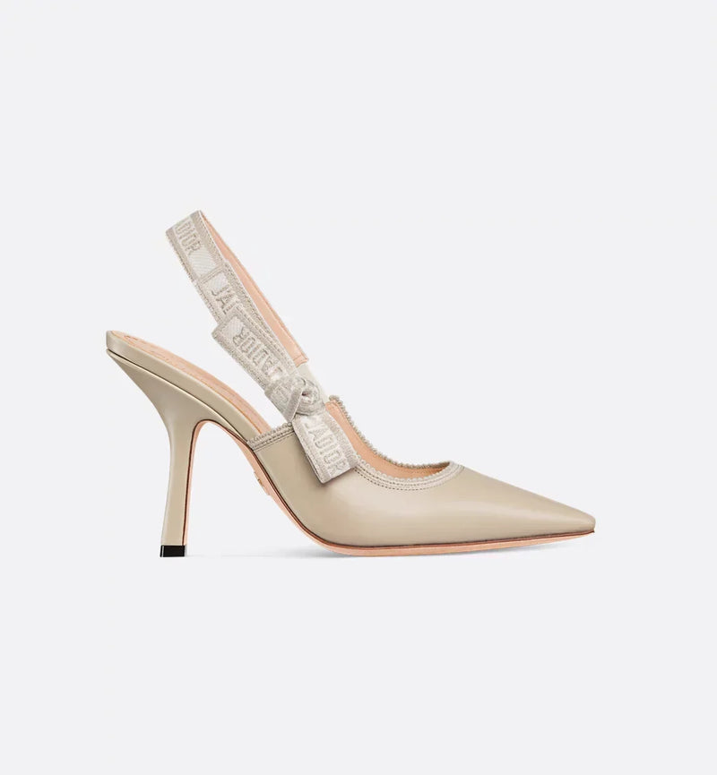 J'Adior Slingback Pump Powder Beige Calfskin