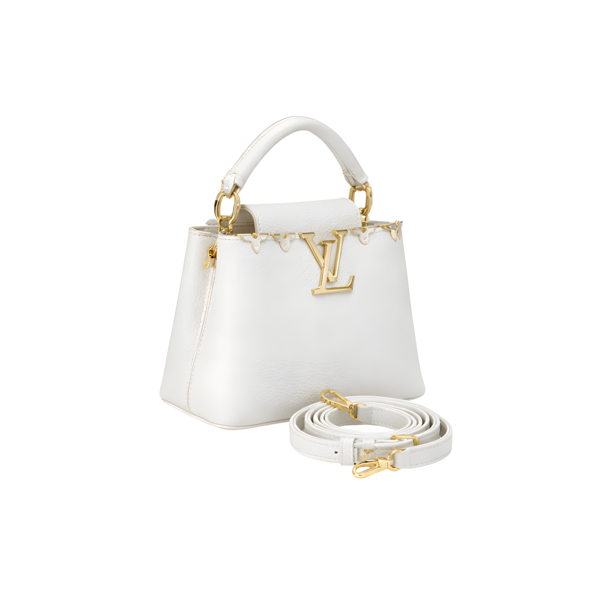 Louis Vuitton Bag | Capucines Taurillon White