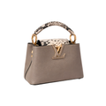 Louis Vuitton Bag | Capucines Steeple Grey Python