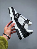 Louis Vuitton Black White Trainer