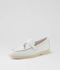 Loro Piana  Women's Loafers |  Summer Charms Walk White