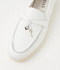 Loro Piana  Women's Loafers |  Summer Charms Walk White
