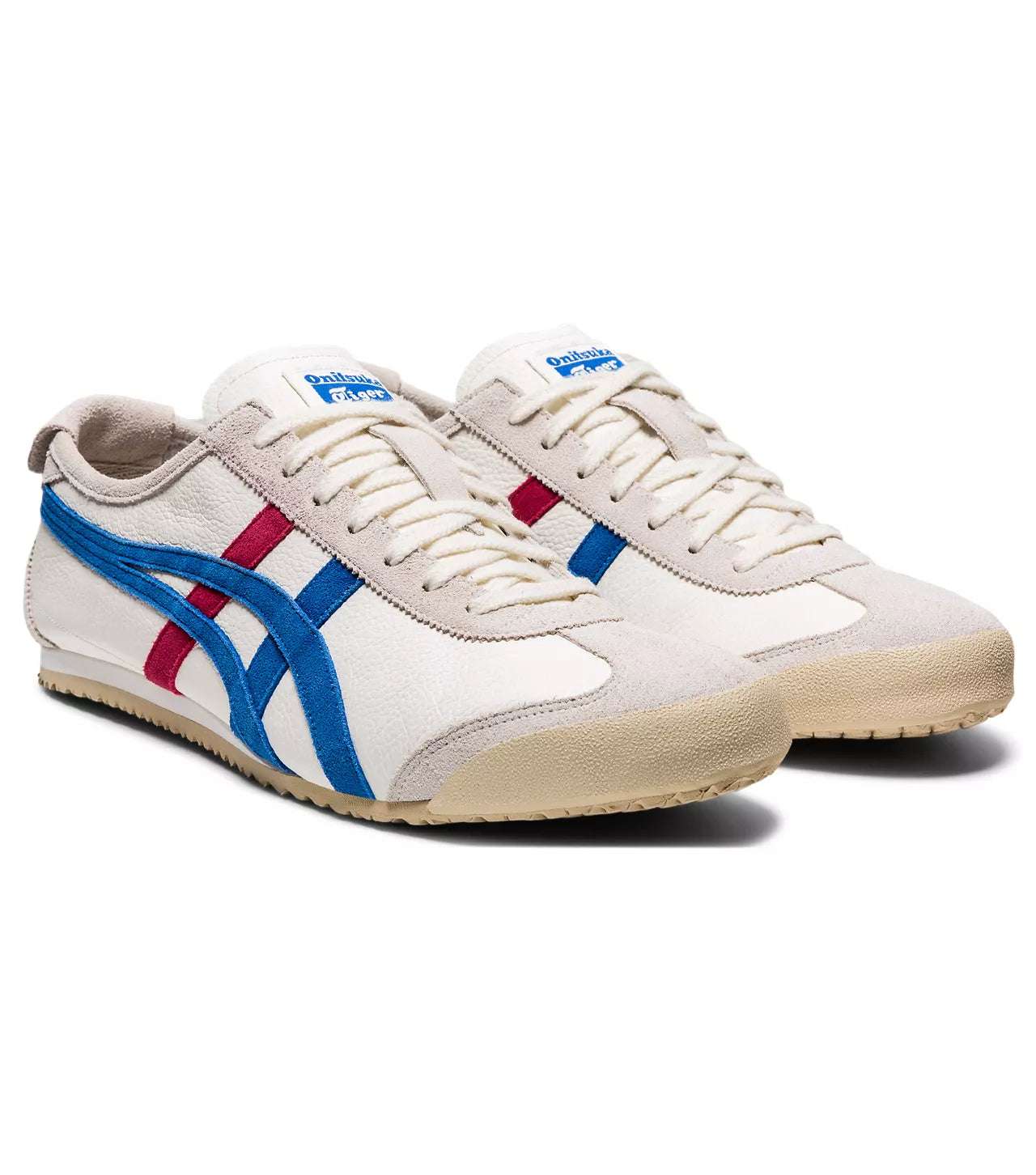 Onitsuka Tiger Men’s Mexico 66 Vin White & Directoire Blue