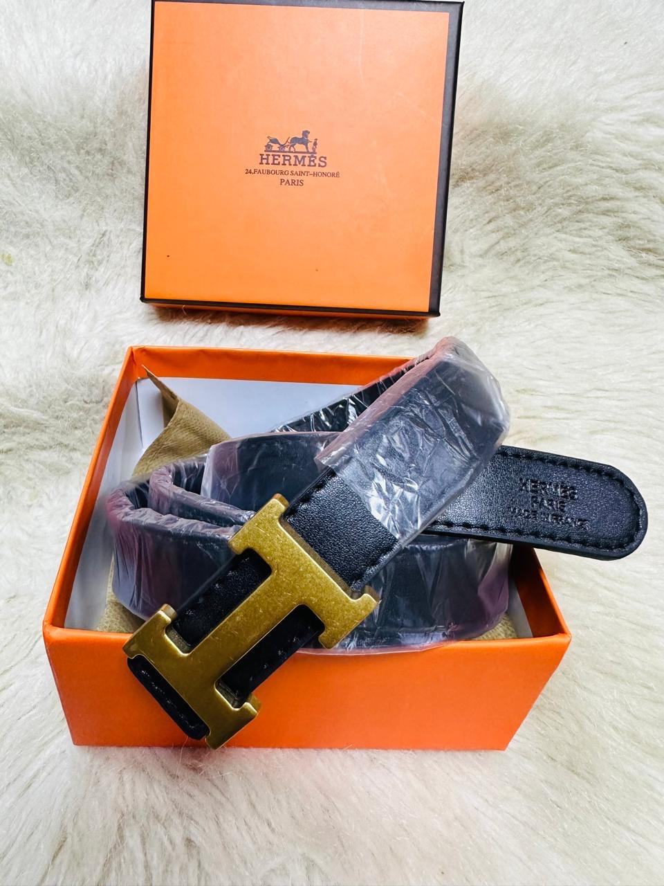 Hermès H Buckle Belt