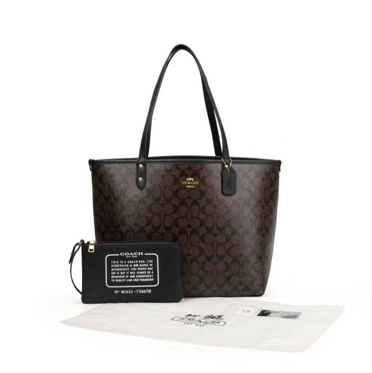 Coach Bag | City Tote Signature Canvas