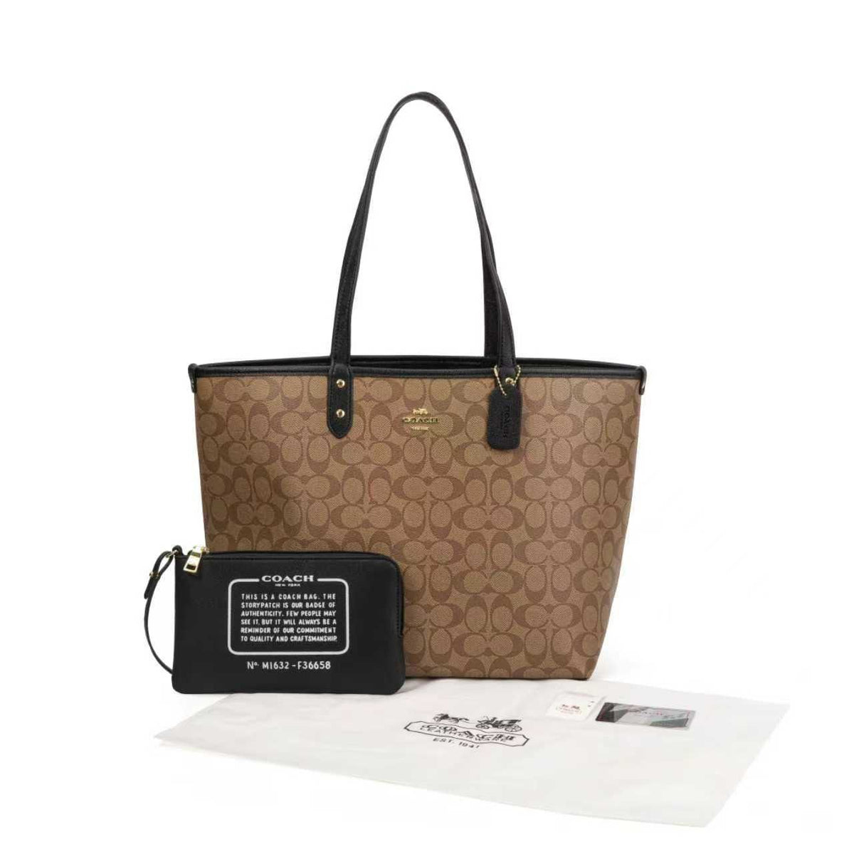 Coach Bag | City Tote Signature Canvas