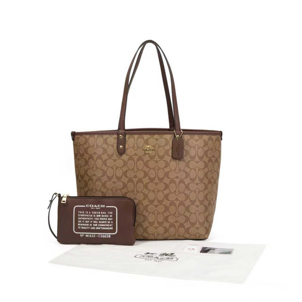 Coach Bag | City Tote Signature Canvas