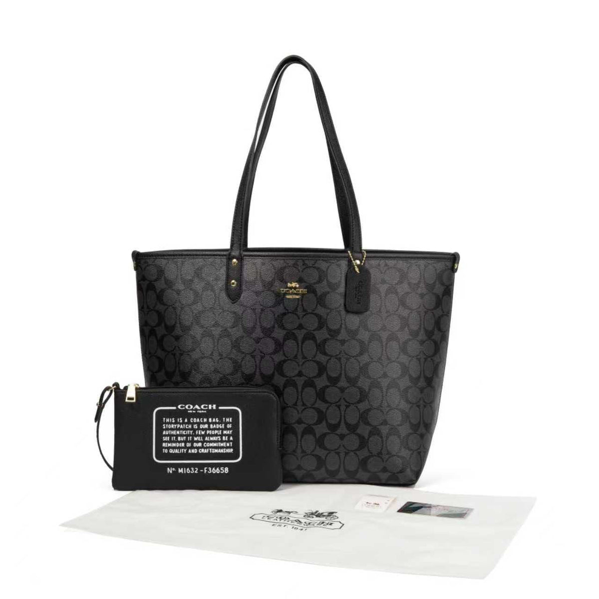 Coach Bag | City Tote Signature Canvas