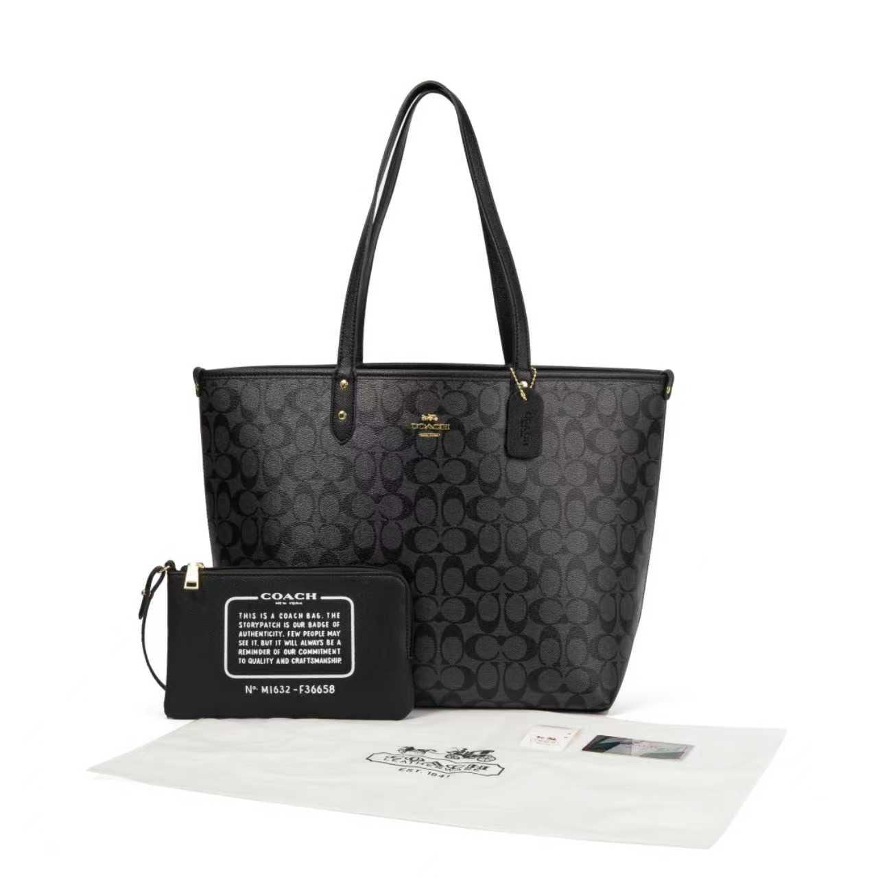 Coach Bag | City Tote Signature Canvas